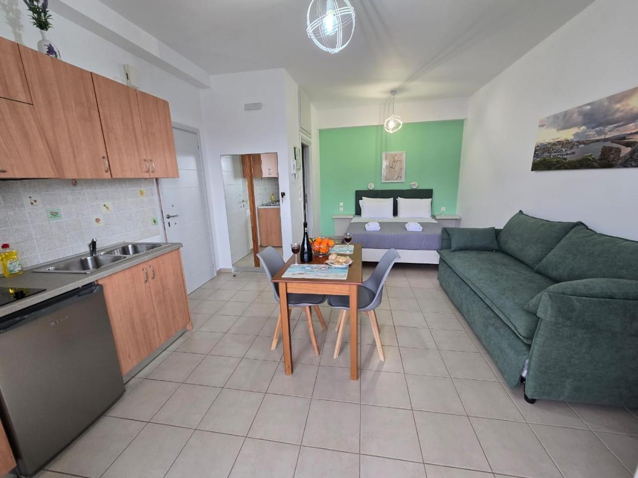 Fougaro Apartments Chrissi Akti Chania Exterior foto