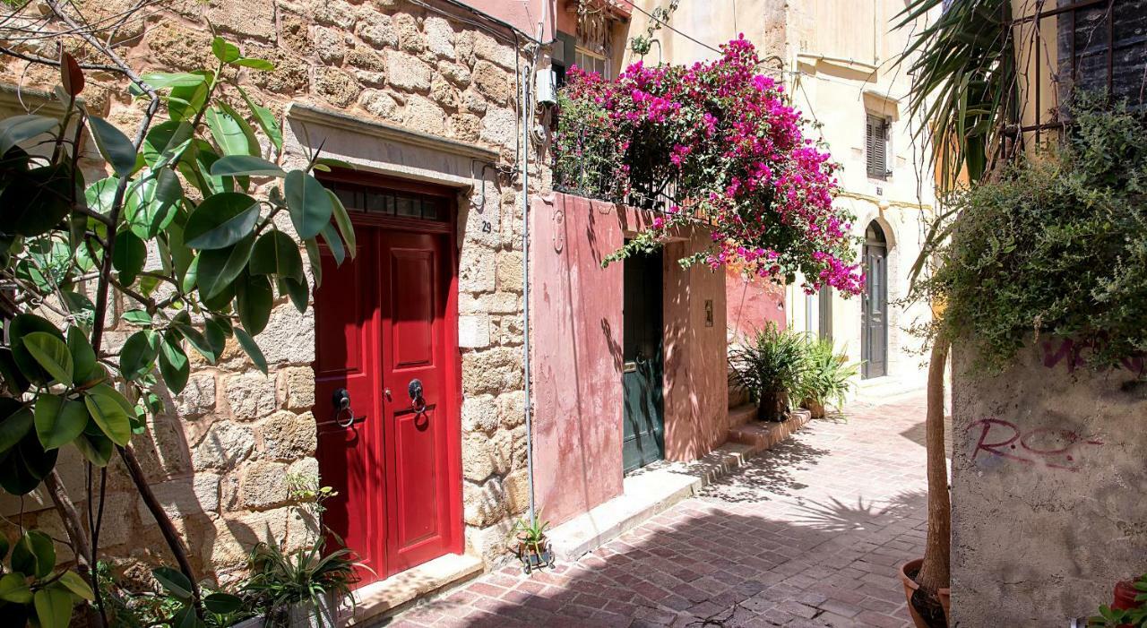 Fougaro Apartments Chrissi Akti Chania Exterior foto